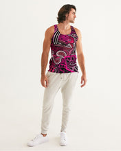 Load image into Gallery viewer, Claws in Pink Men's Tank