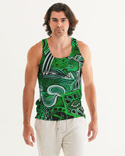 Load image into Gallery viewer, Claws in Green Men's Tank