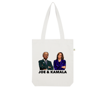 Load image into Gallery viewer, Joe &amp; Kamala Organic Tote Bag