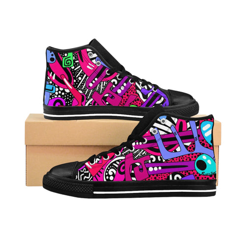 “Yes” High-top Sneakers